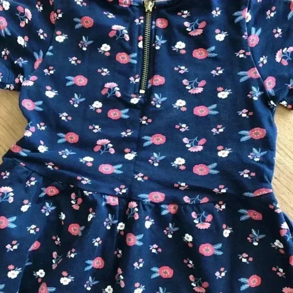 LES ESSENTIELS DE MONOPRIX Designer Flower Knit Dress